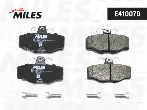Тормозные колодки дисковые задняя ось MILES E410070