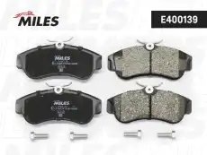 Тормозные колодки дисковые передняя ось MILES E400139
