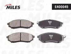 Тормозные колодки дисковые передняя ось MILES E400045