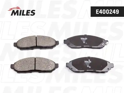 Тормозные колодки дисковые передняя ось MILES E400249