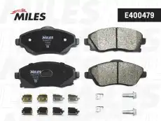 Тормозные колодки дисковые передняя ось MILES E400479