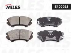 Тормозные колодки дисковые передняя ось MILES E400098
