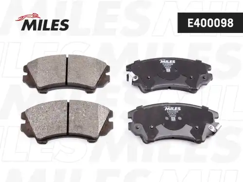 Тормозные колодки дисковые передняя ось MILES E400098