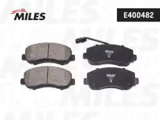 Тормозные колодки дисковые передняя ось MILES E400482
