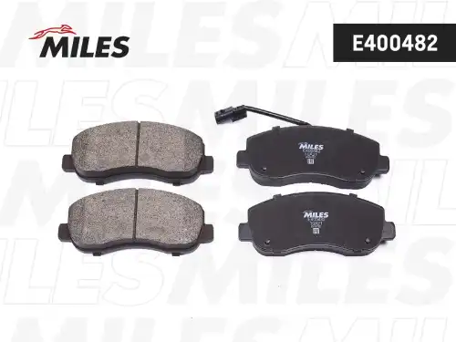Тормозные колодки дисковые передняя ось MILES E400482