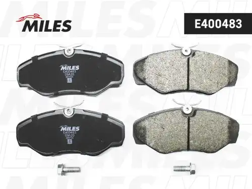 Тормозные колодки дисковые передняя ось MILES E400483