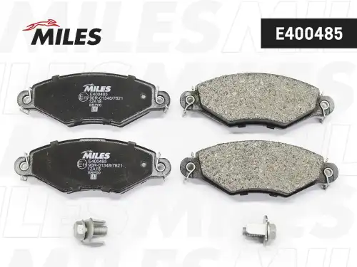 Тормозные колодки дисковые передняя ось MILES E400485