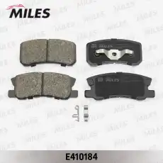 Тормозные колодки дисковые задняя ось MILES E410184