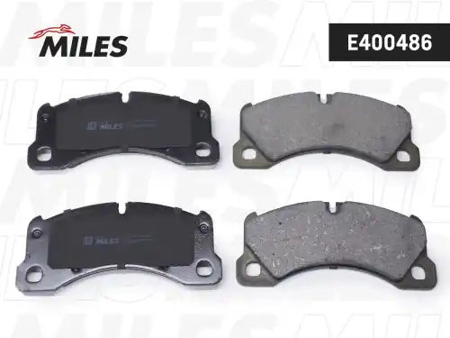 Тормозные колодки дисковые передняя ось MILES E400486