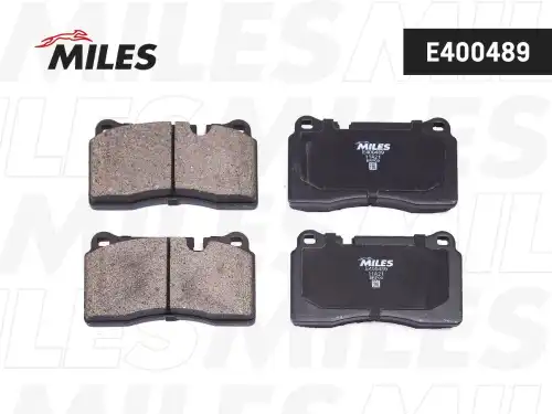 Тормозные колодки дисковые передняя ось MILES E400489