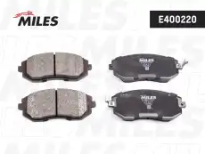 Тормозные колодки дисковые передняя ось MILES E400220