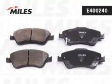 Тормозные колодки дисковые передняя ось MILES E400240