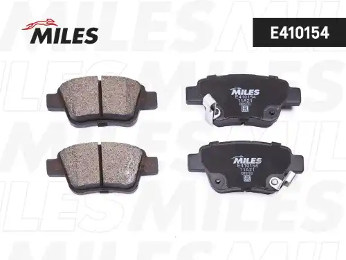 Тормозные колодки дисковые задняя ось MILES E410154