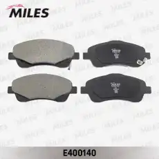 Тормозные колодки дисковые передняя ось MILES E400140