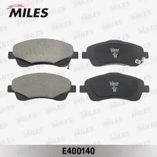 Тормозные колодки дисковые передняя ось MILES E400140