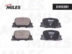 Тормозные колодки дисковые MILES E410361