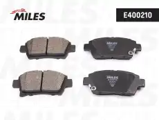 Тормозные колодки дисковые передняя ось MILES E400210
