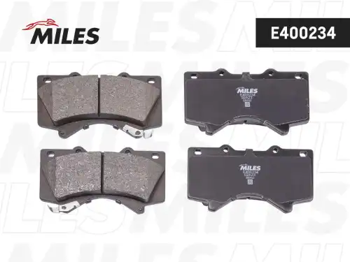 Тормозные колодки дисковые передняя ось MILES E400234