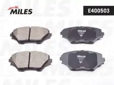 Тормозные колодки дисковые передняя ось MILES E400503