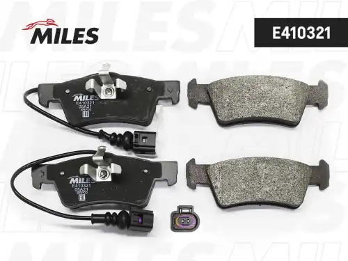 Тормозные колодки дисковые задняя ось MILES E410321