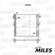 Радиатор системы охлаждения двигателя MILES ACRB481