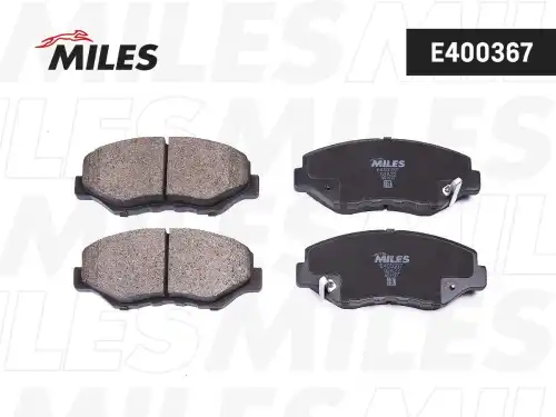 Тормозные колодки дисковые передняя ось MILES E400367