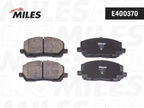 Тормозные колодки дисковые передняя ось MILES E400370