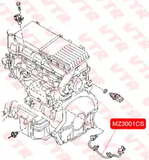 MZ3001CS ДАТЧИК ДЕТОНАЦИИ VTR