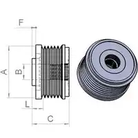 Freewheel Pulley 335268 CARGO