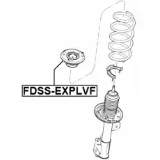 опора амортизатора переднего!\ Ford Explorer 11> FDSS-EXPLVF FEBEST