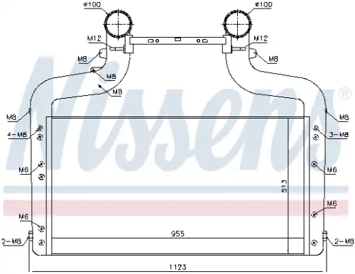 Интеркулер NISSENS 96083