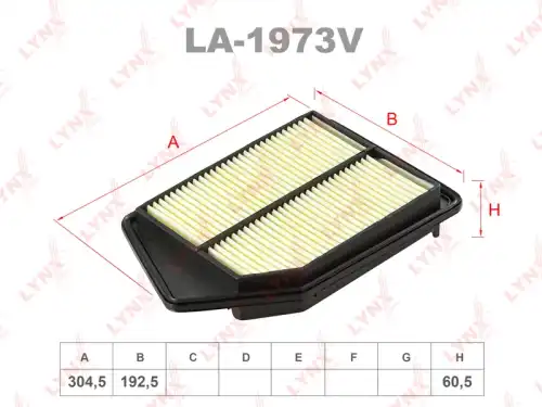 Фильтр воздушный LYNXAUTO LA-1973V