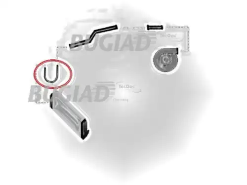 патрубок 85618 BUGIAD