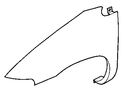 Крыло DODGE 4882290AA