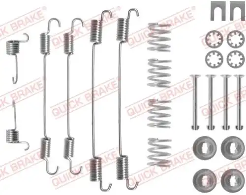 Тормозные колодки барабанные QUICK BRAKE 105-0747