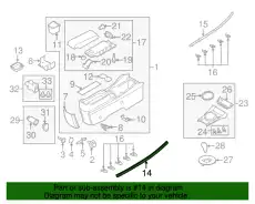 Ручка двери MAZDA EG2264470D