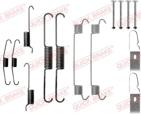 ремк-т торм.колодок зад.\ Mazda E 99> 105-0803 QUICK BRAKE
