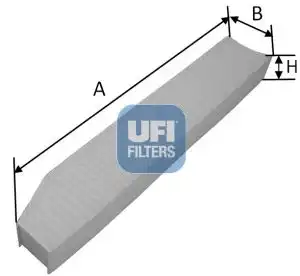 Салонный фильтр UFI 53.257.00