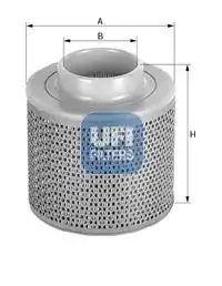 Фильтр воздушный UFI 27.B34.00