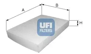 Салонный фильтр UFI 53.293.00