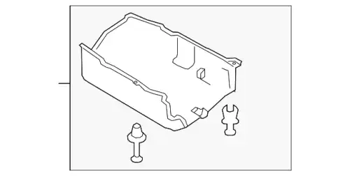 Поддон картера двигателя VAG 04L103660D