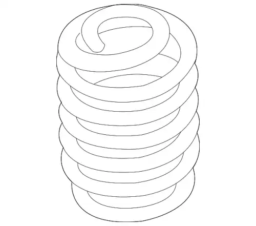 4G0511115F ПРУЖИНА VAG