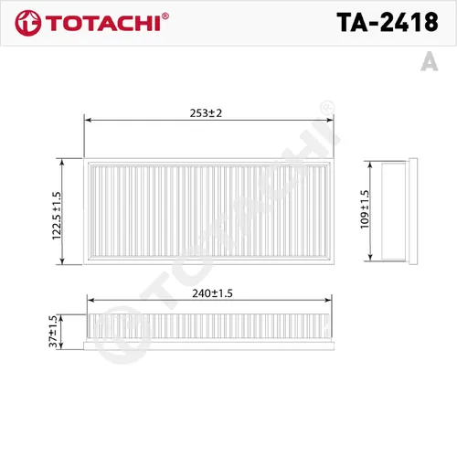 Фильтр воздушный TOTACHI TA-2418