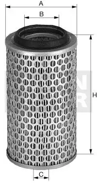 Топливный фильтр MANN-FILTER C42723