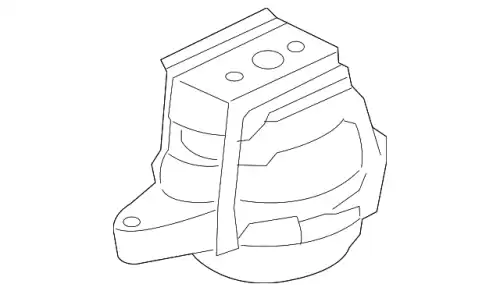 Подушка крепления двигателя VAG 3D0399152K