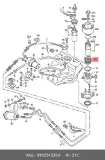 Cетка 895201531A VAG