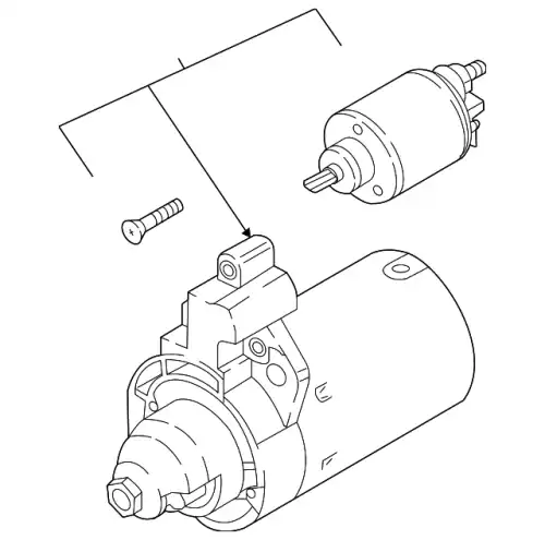 Стартер VAG 06L911024
