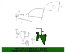 Cтеклоподъемник 1J4837729BK VAG