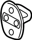 Cтопорный клин 4M0837033A VAG