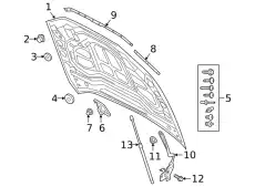 Cтопорный хомут 4M8823185C VAG